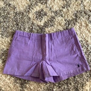 Ralph Lauren Purple Shorts